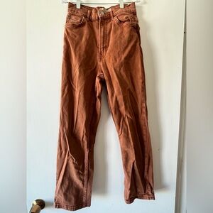 Everlane The Way High Jean in Terracotta